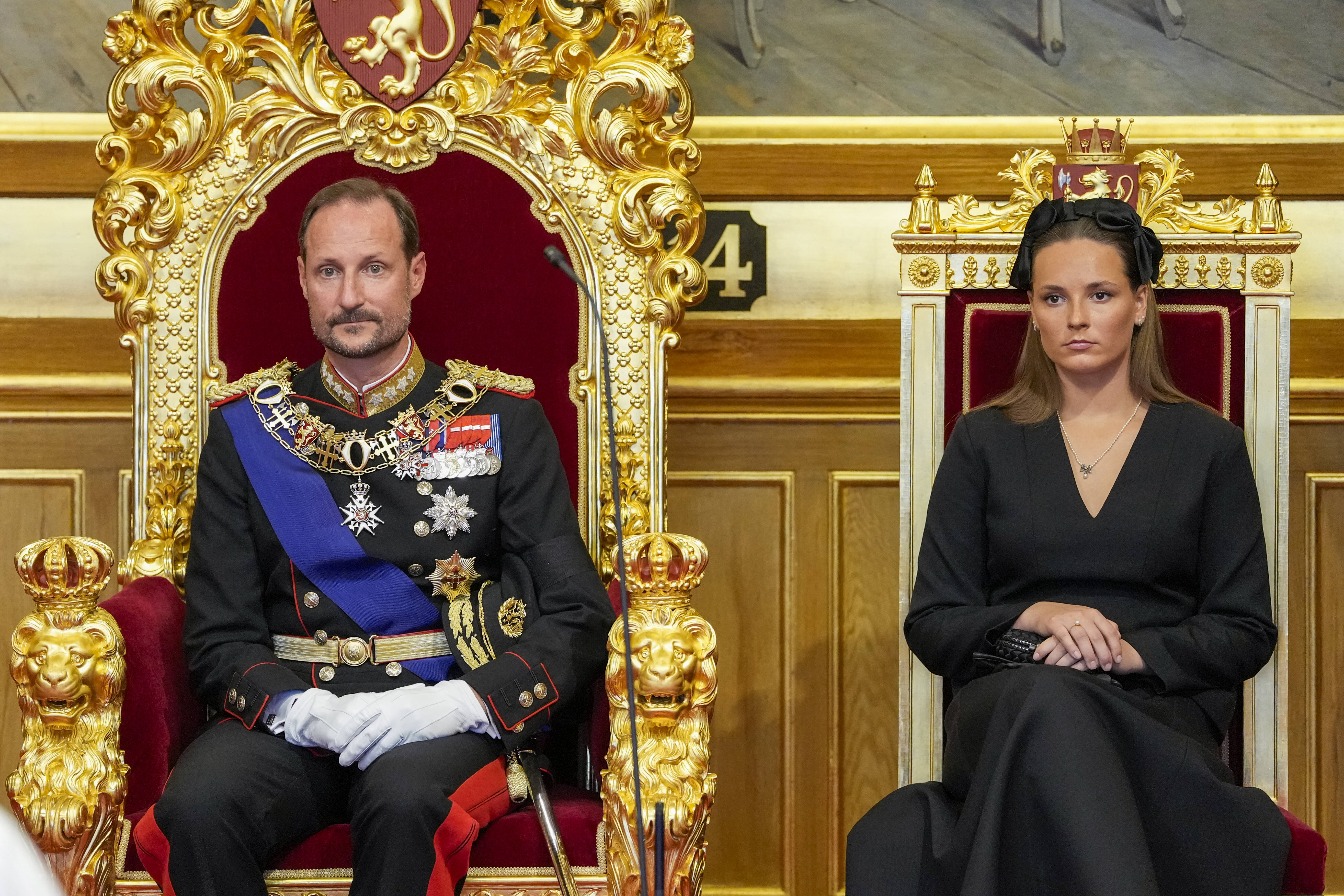 król Haakon i Ingrid Alexandra