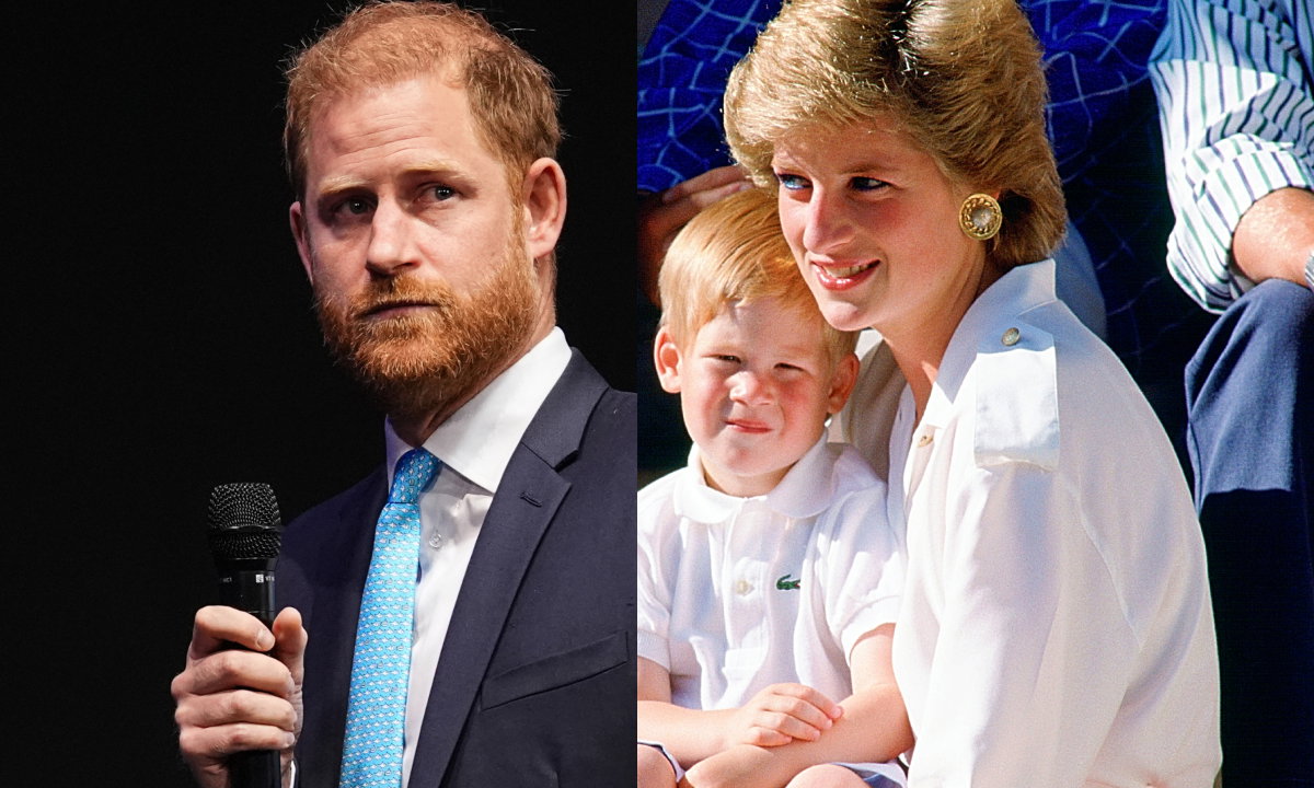 Książę Harry, Księżna Diana