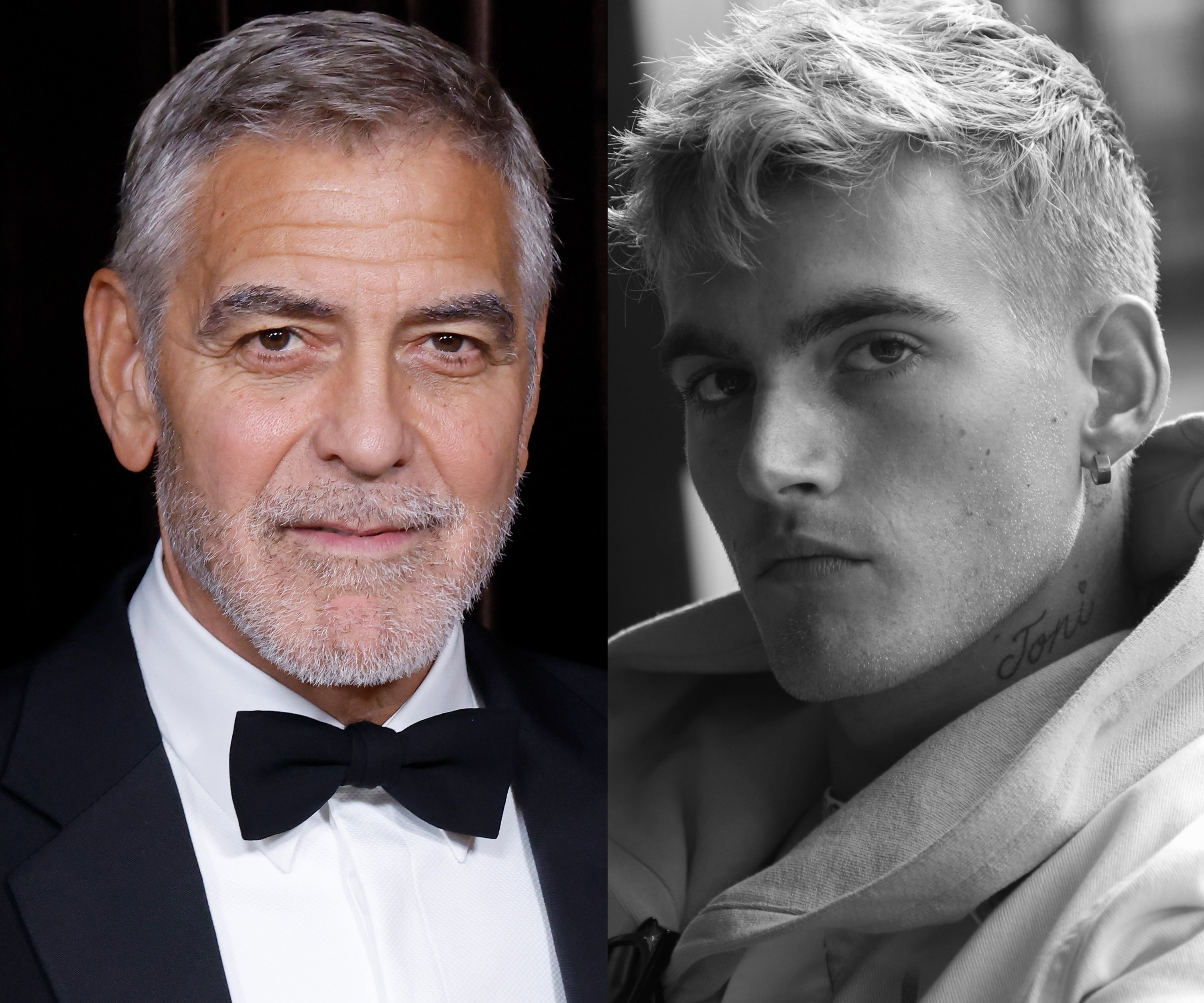 George Clooney, Presley Gerber.