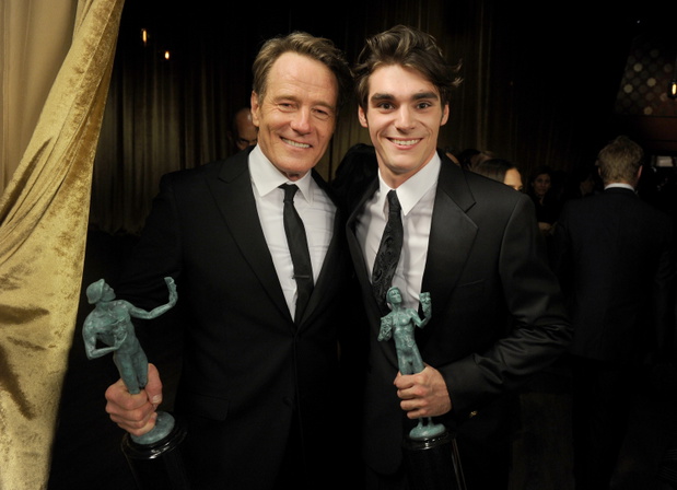 RJ Mitte, Bryan Cranston