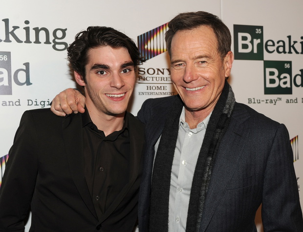 RJ Mitte, Bryan Cranston