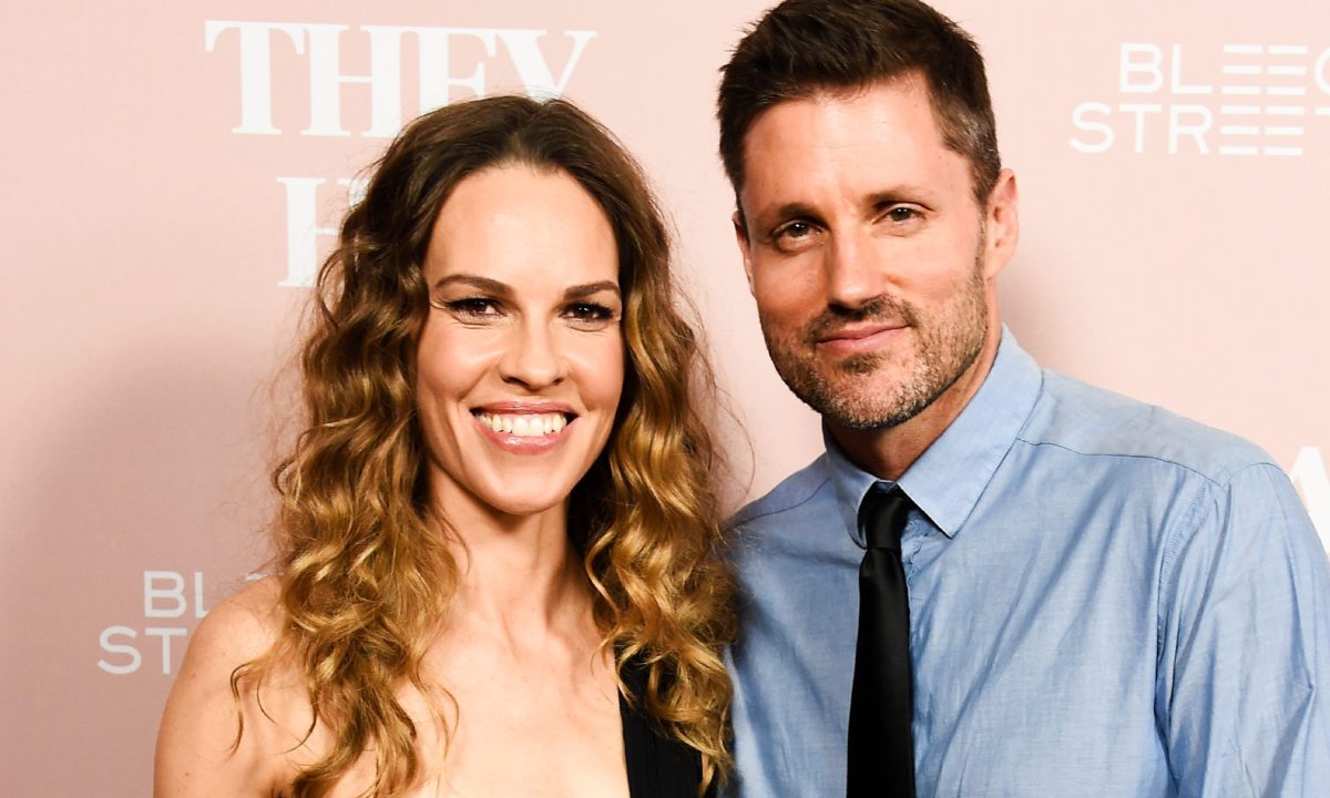 Hilary Swank i jej mąż, Philip Schneider, 2018