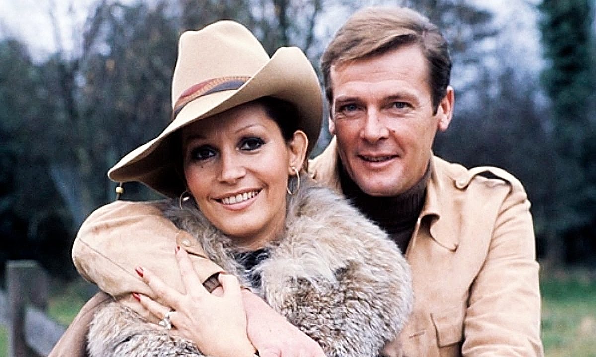 Roger Moore, Luisa Moore, 1970 rok