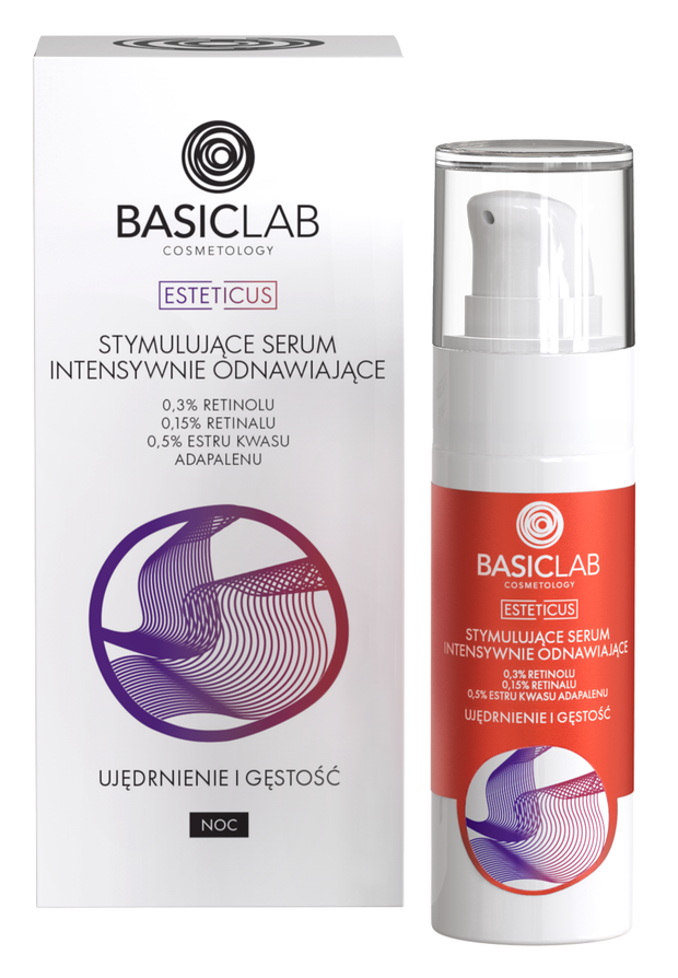 Stymulujące serum intensywnie odnawiające BasicLab