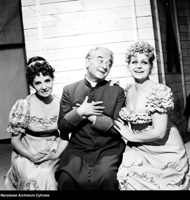 Elżbieta Wieczorkowska, Józef Pieracki, Małgorzata Lorentowicz.