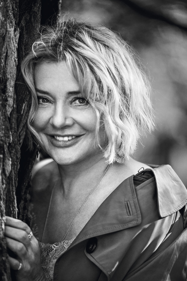 Małgorzata Ostrowska-Królikowska z synami: Antonim, Janem i Ksawerym, VIVA! 13/2021
