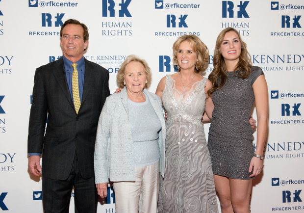 Robert Kennedy Jr., Ethel Kennedy, Kerry Kennedy i Kyle Kennedy