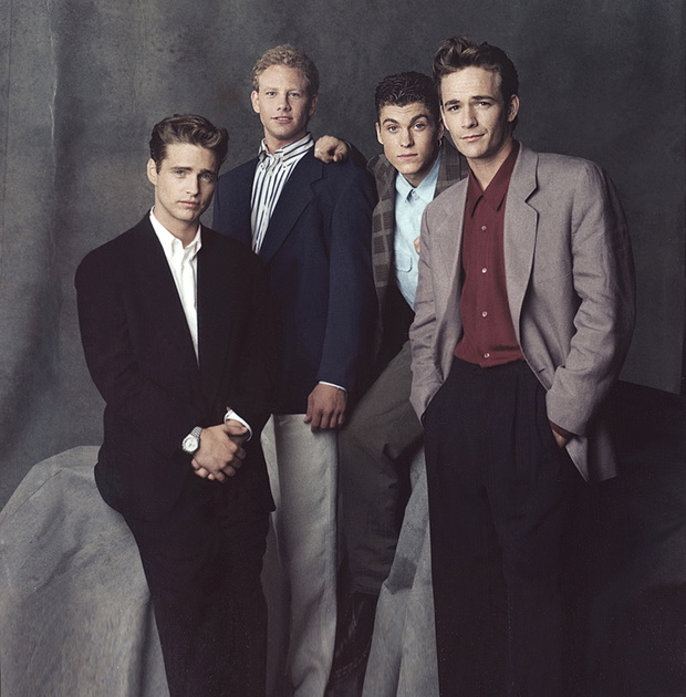 Jason Priestly, Ian Ziering, Brian Austin Green, Luke Perry