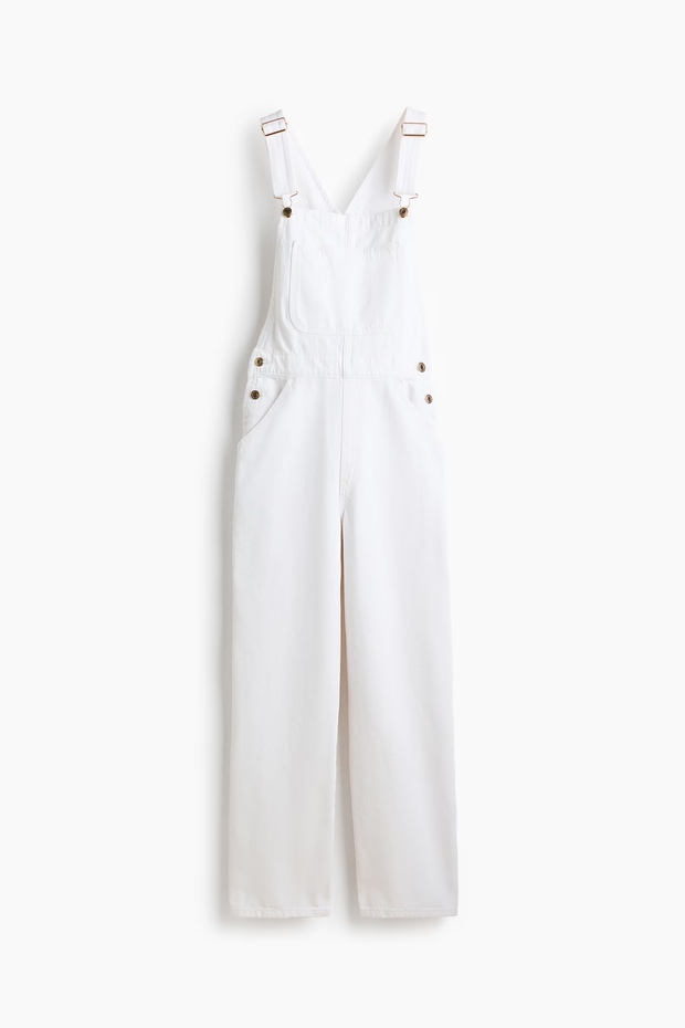 Ogrodniczki z bawełnianego denimu, H&M