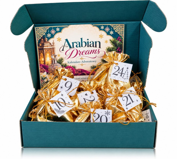 Kalendarz adwentowy z perfumami arabskimi