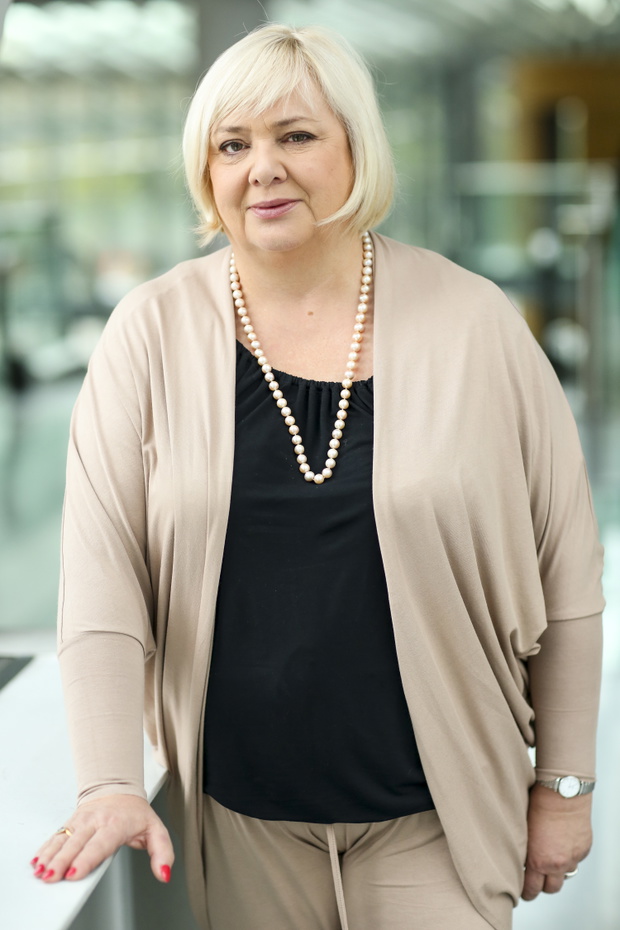 N/z Anna Anna Gornostaj- Nagranie programu Pytanie na Sniadanie , Warszawa , Polska . 2014-05-30 .