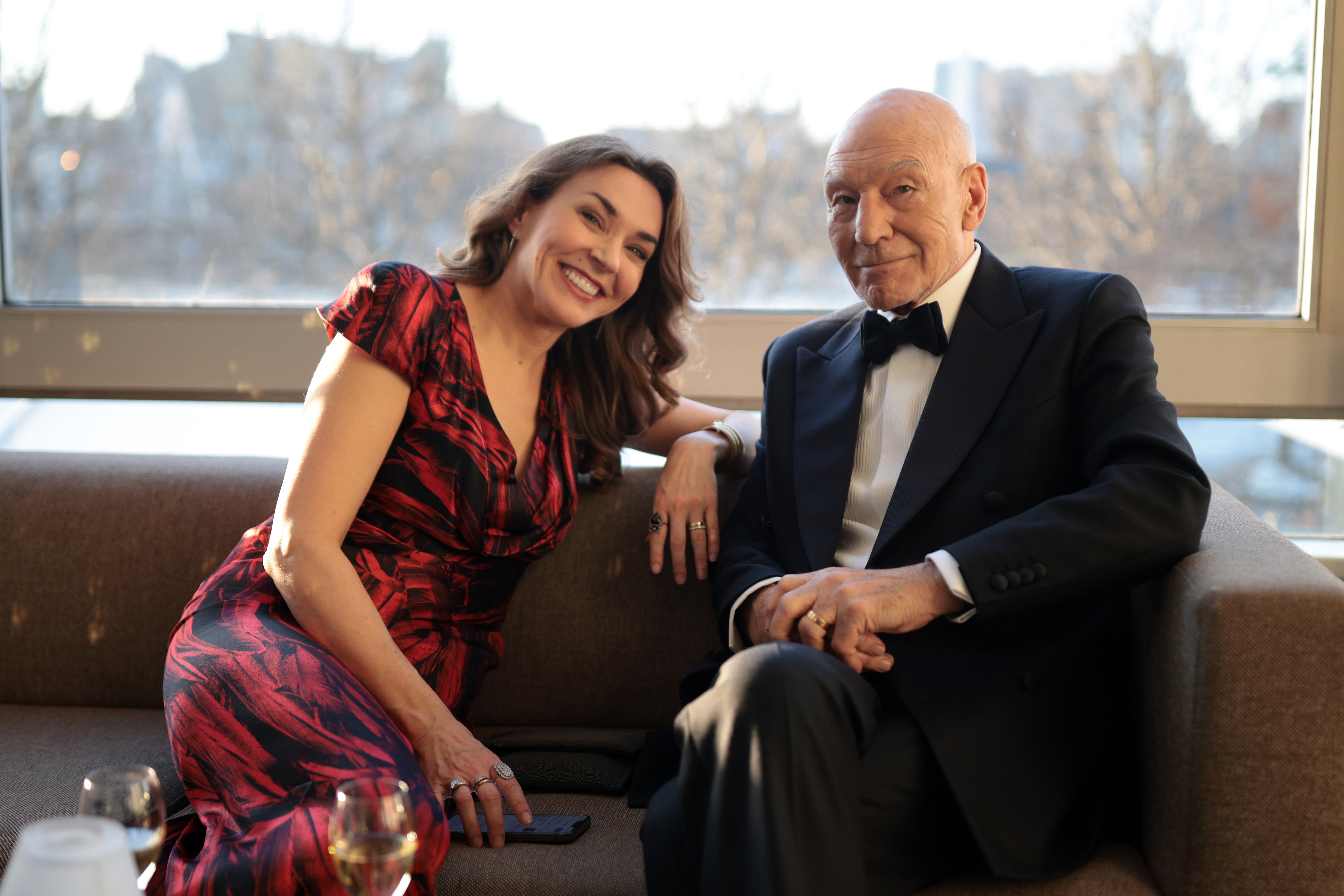 Sunny Ozell, Sir Patrick Stewart