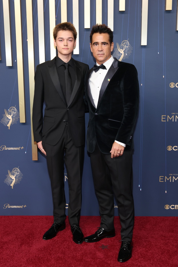 Colin Farrell i jego syn Henry Tadeusz Farrell