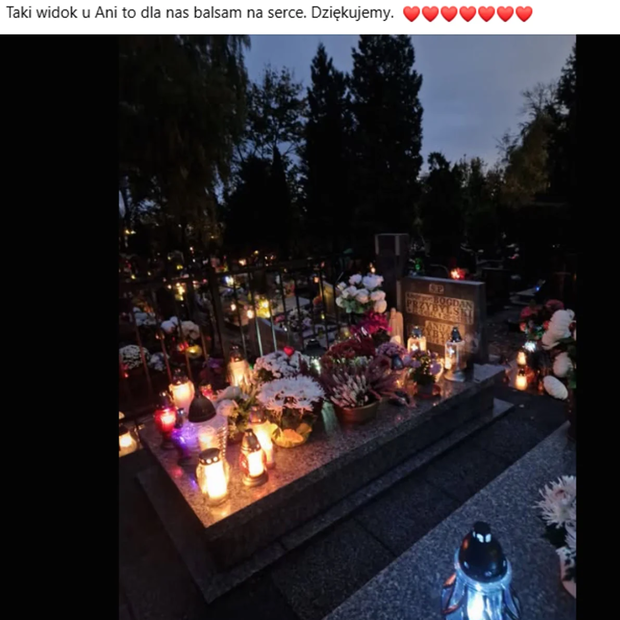 grób Anny Przybylskiej