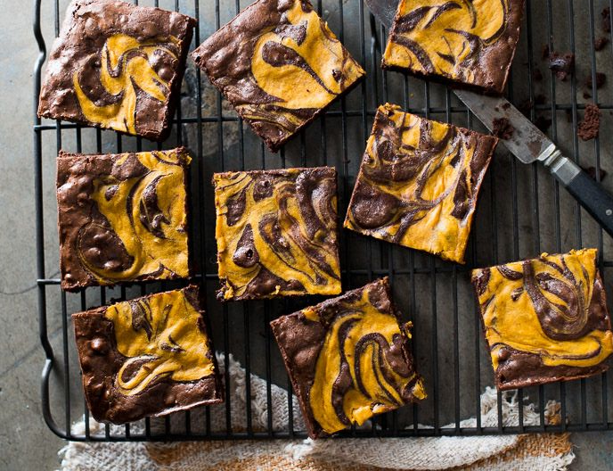 Przepis na dyniowe brownie