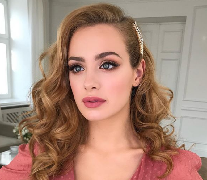 Wiktoria Gąsiewska bez makiajżu jak Rose z Titanica