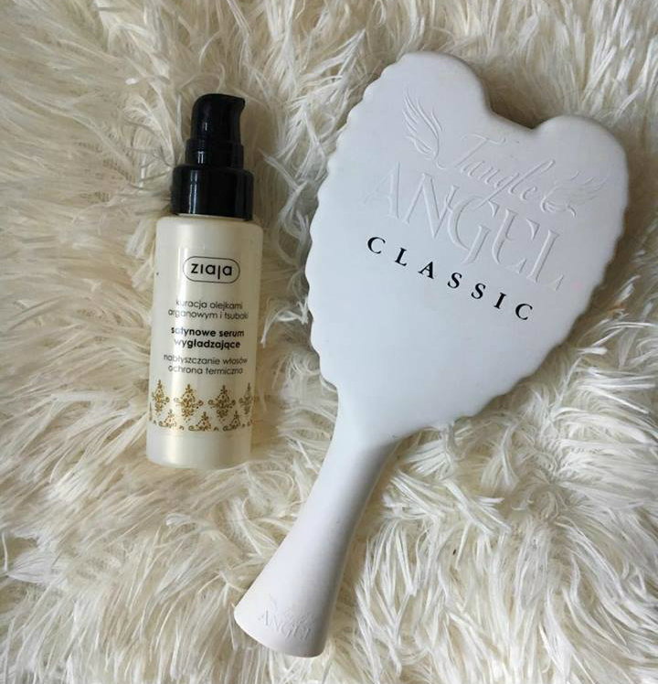 serum do włosów ziaja szczotka tangle angel