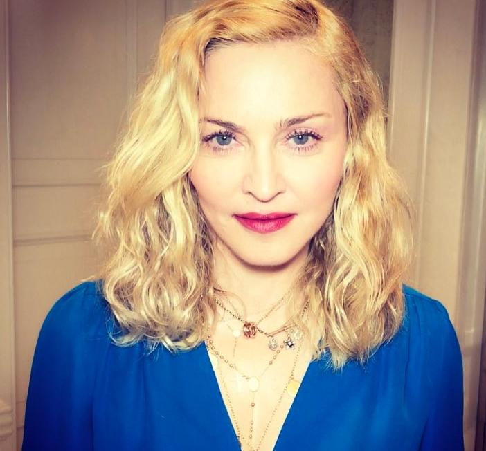 Madonna selfie