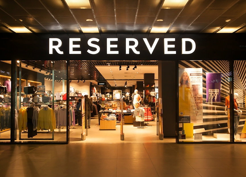 reserved sieciówka sklep galeria handlowa