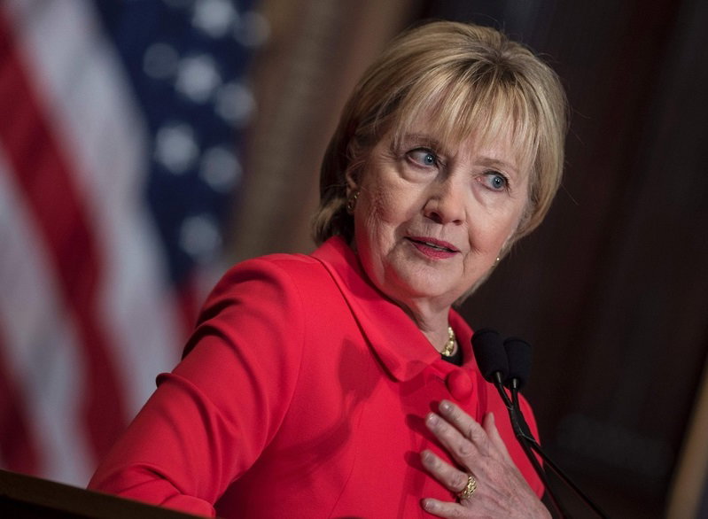 Hillary Clinton na mównicy