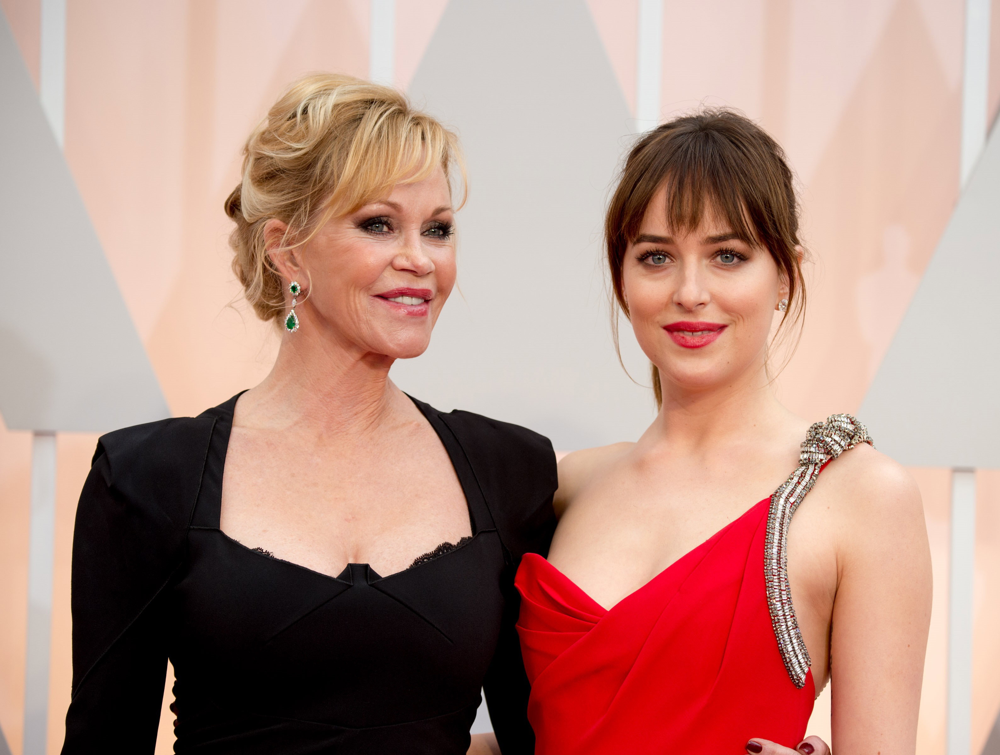 Dakota Johnson z matką Melanie Griffith