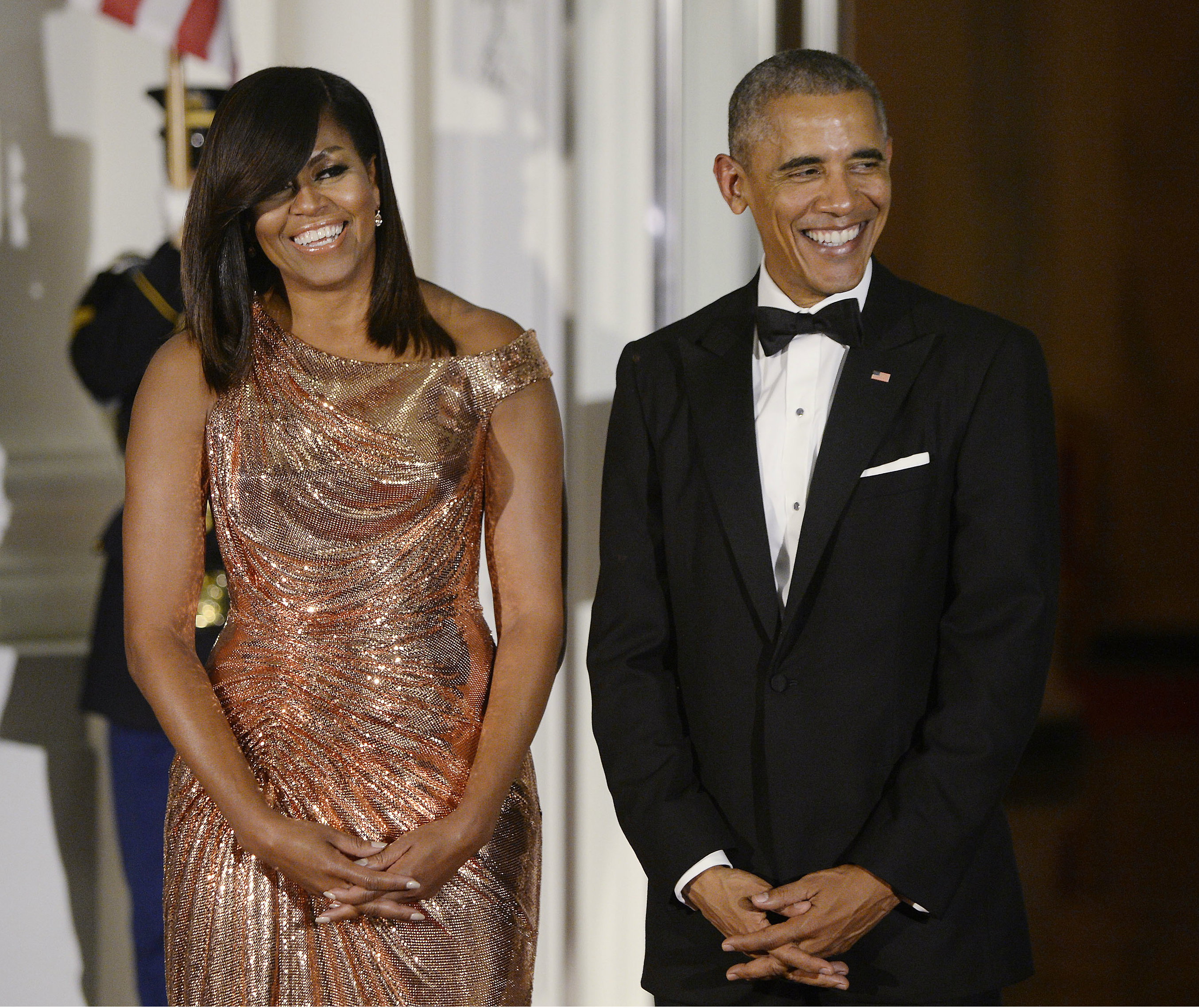barack i michelle obama