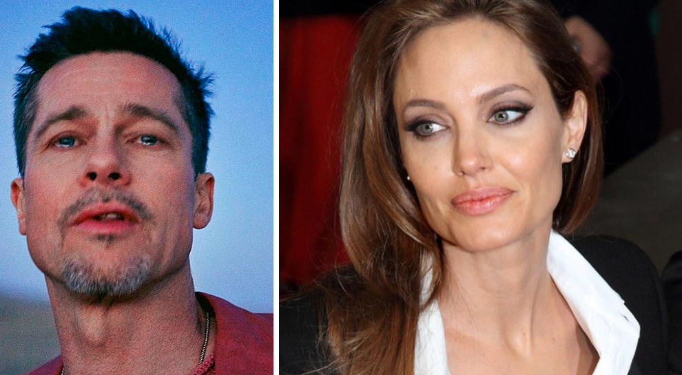 brad pitt płacze zły angelina jolie