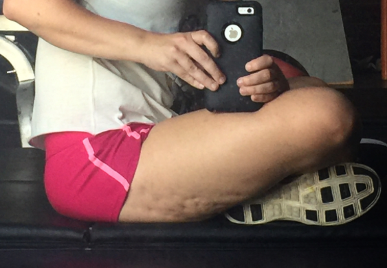 Jessi Kneeland trenerka fitness z cellulitem