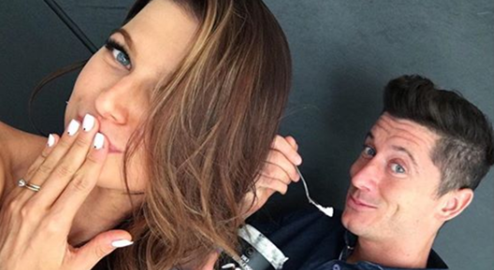 Anna i Robert Lewandowscy