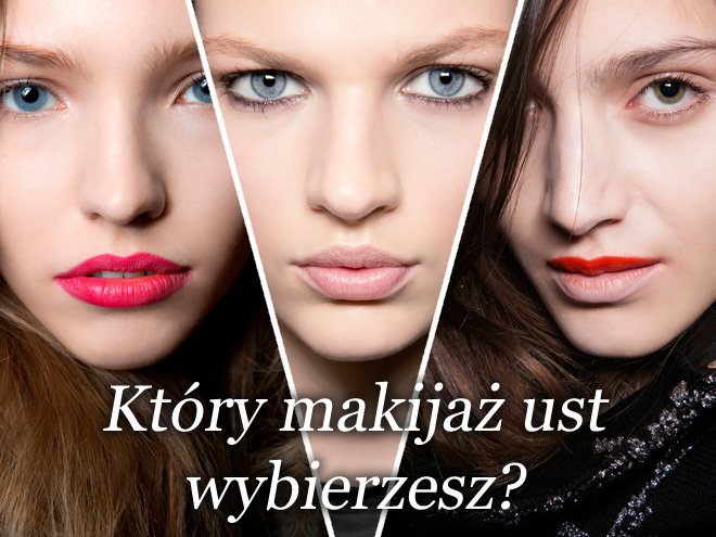 Makijaż ust na jesień 2013