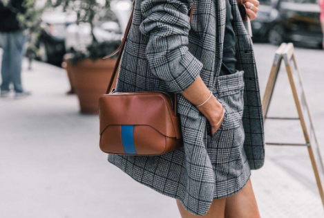szara kratka w stylu księcia walii glen check