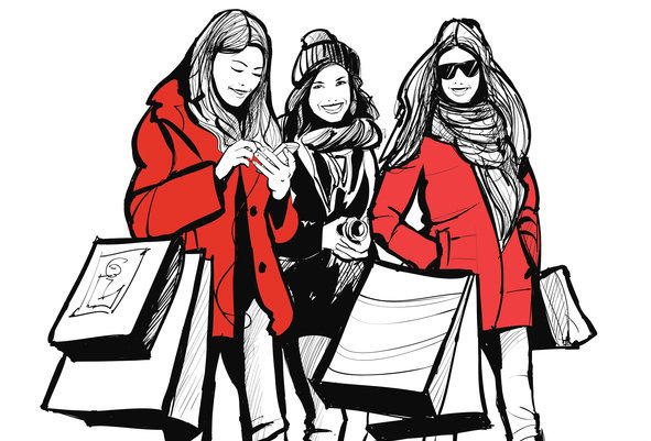 zakupy dziewczyny moda