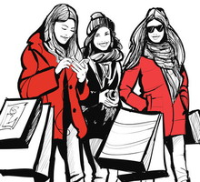 zakupy dziewczyny moda