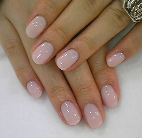 błyszczący manicure