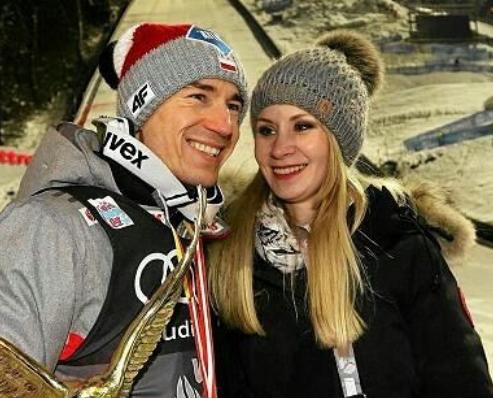 Kamil Stoch i Ewa Bilan-Stoch