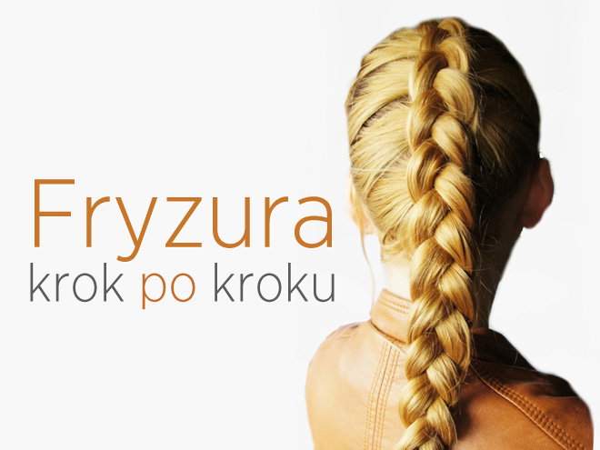 Odwrócony warkocz krok po kroku