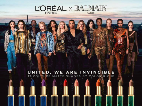 loreal i balmain - matowe szminki