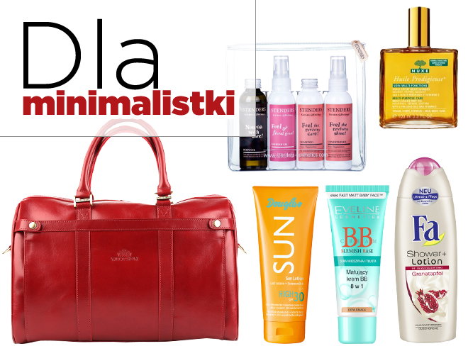walizka minimalistki bagaż podręczny