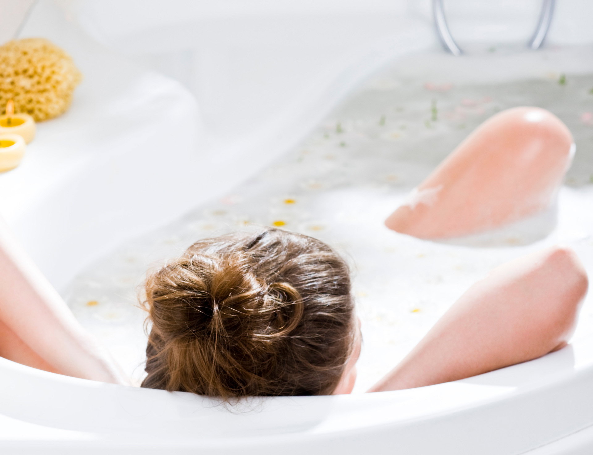 domowe SPA relaksująca kąpiel