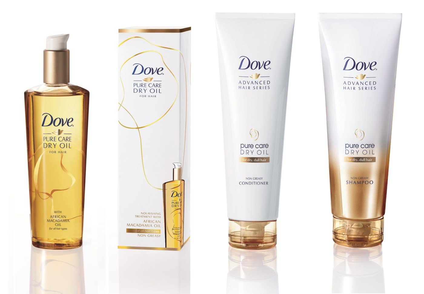Dove Pure Care Dry Oil