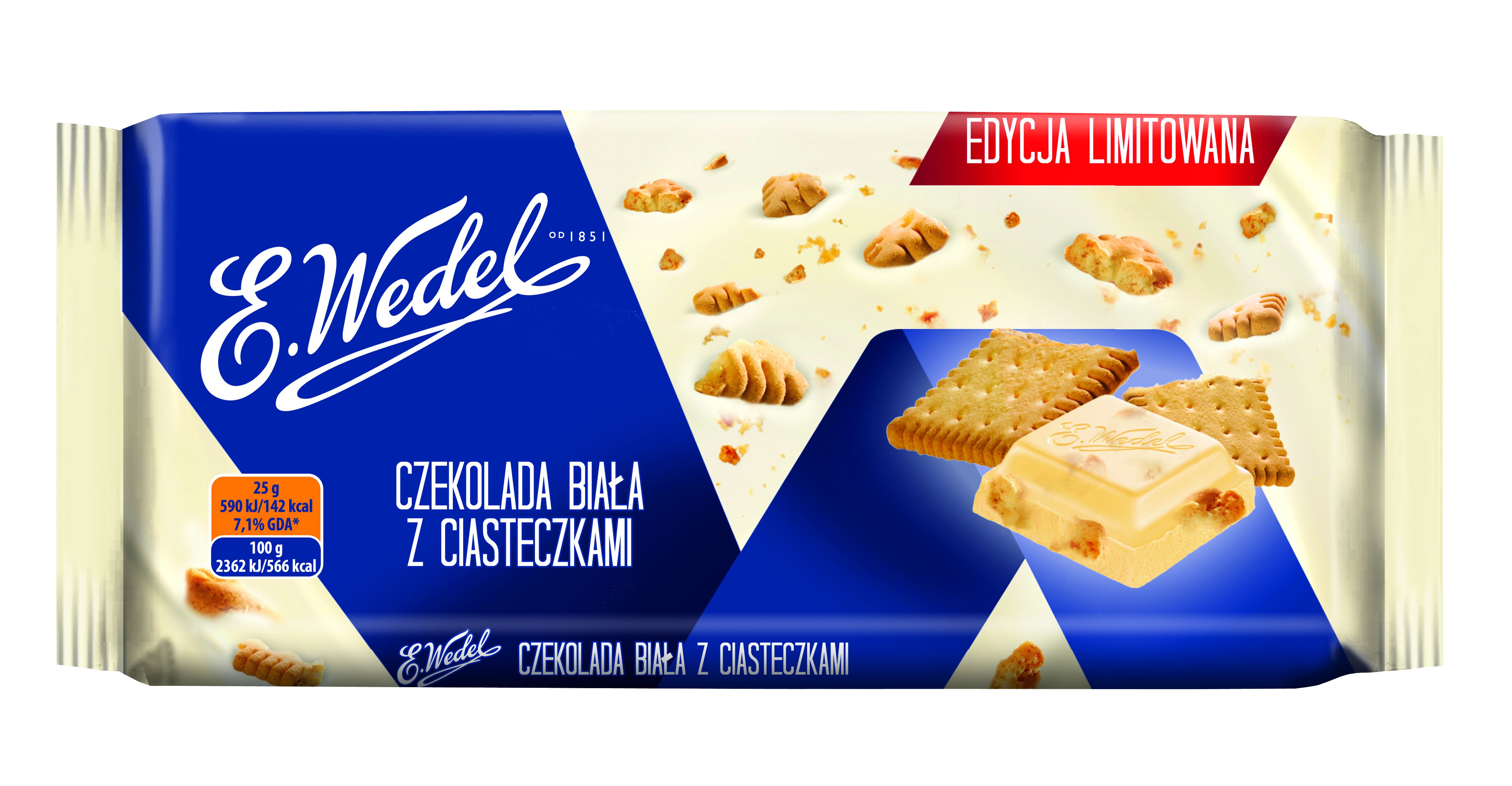 czekolada biała wedel