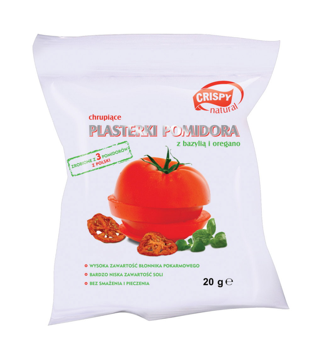 crispy natural chipsy pomidorowe