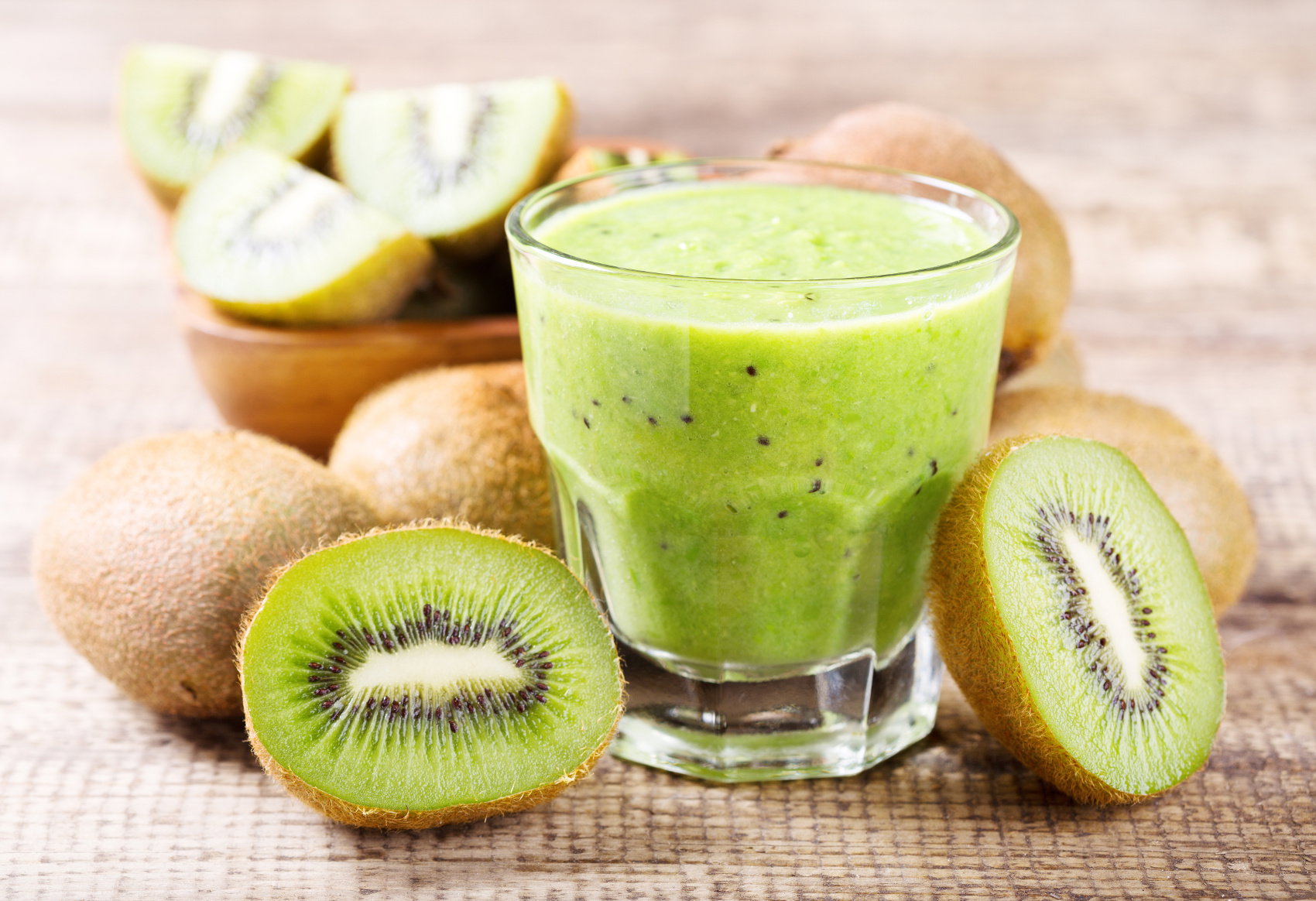koktajl na energię z kiwi