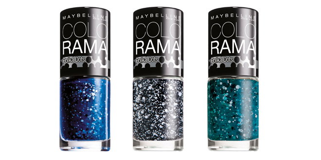 Maybelline Polka Dots, lakier Polka Dots, Maybelline Colorama, kropki na paznokciach, ciapki na paznokciach, Colorama Polka Dots, lakier z kropeczkami