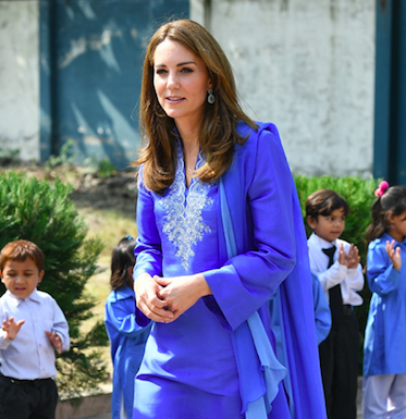 Kate Middleton w Pakistanie w butach z New Looka