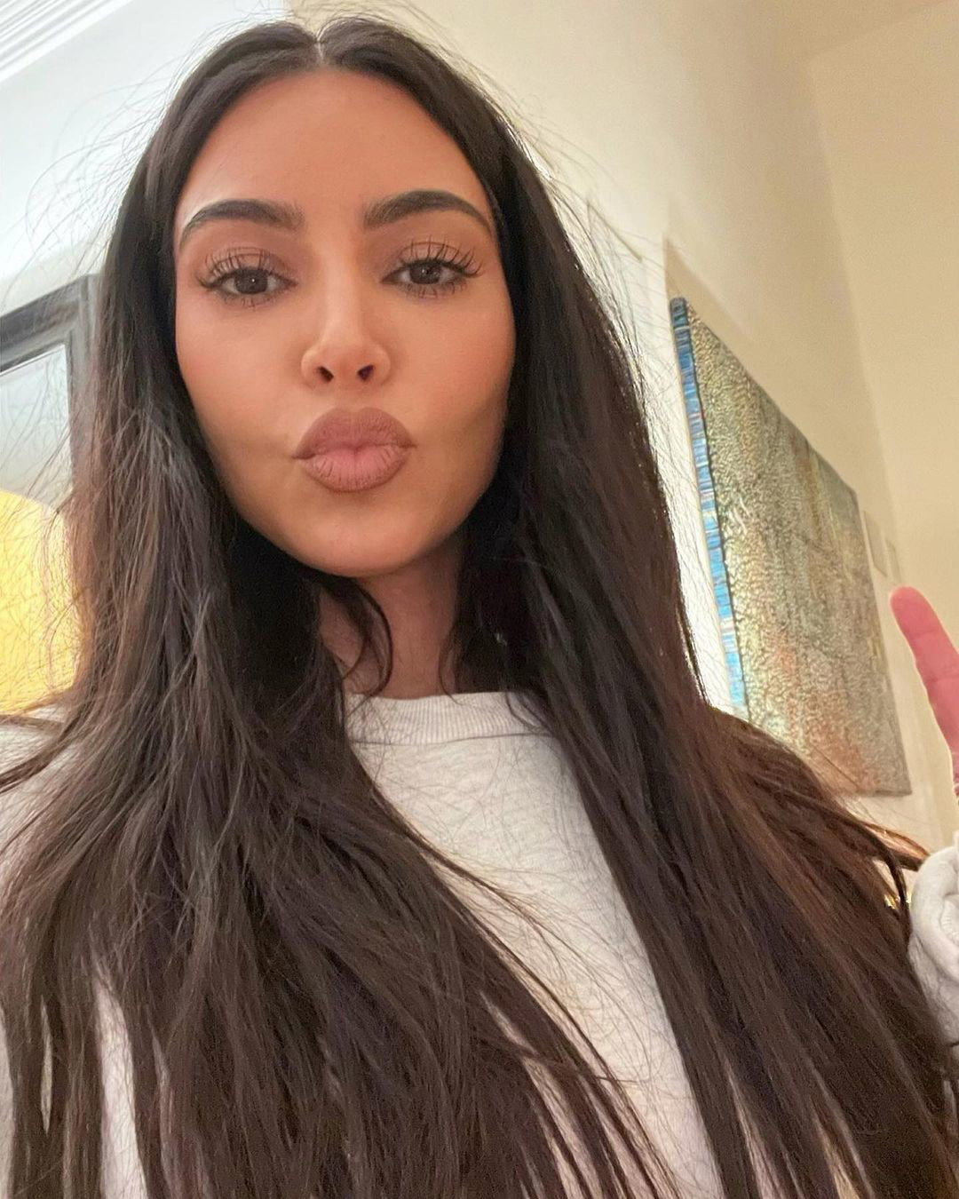 rzęsy Kim Kardashian