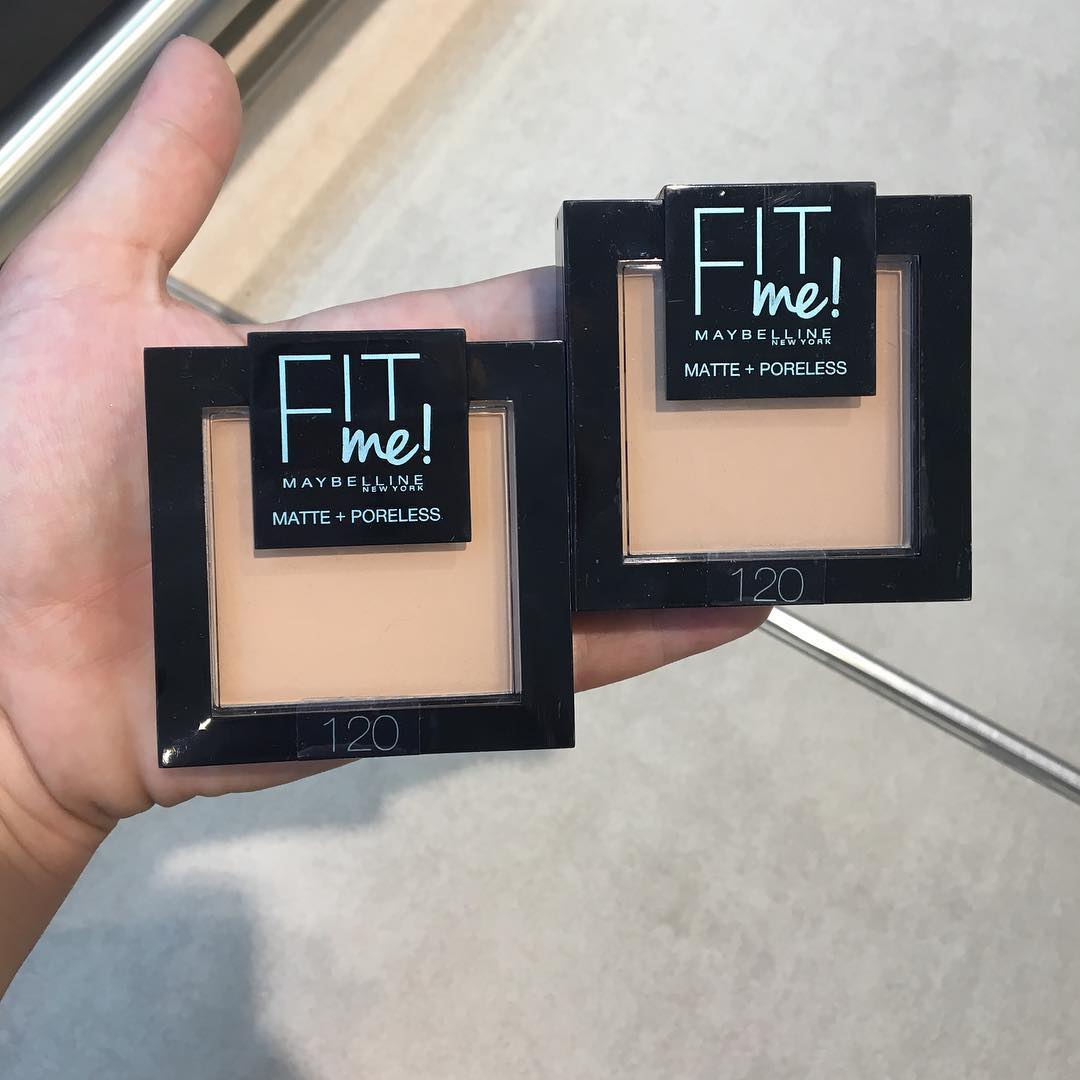puder fit me maybelline