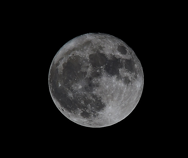 Moon in the night