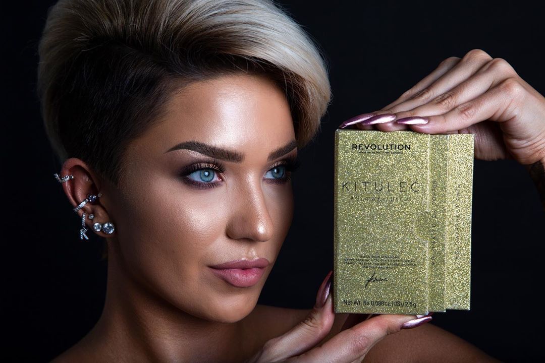 Kitulec stworzyła dla Makeup Revolution paletki cieni i rozświetlaczy