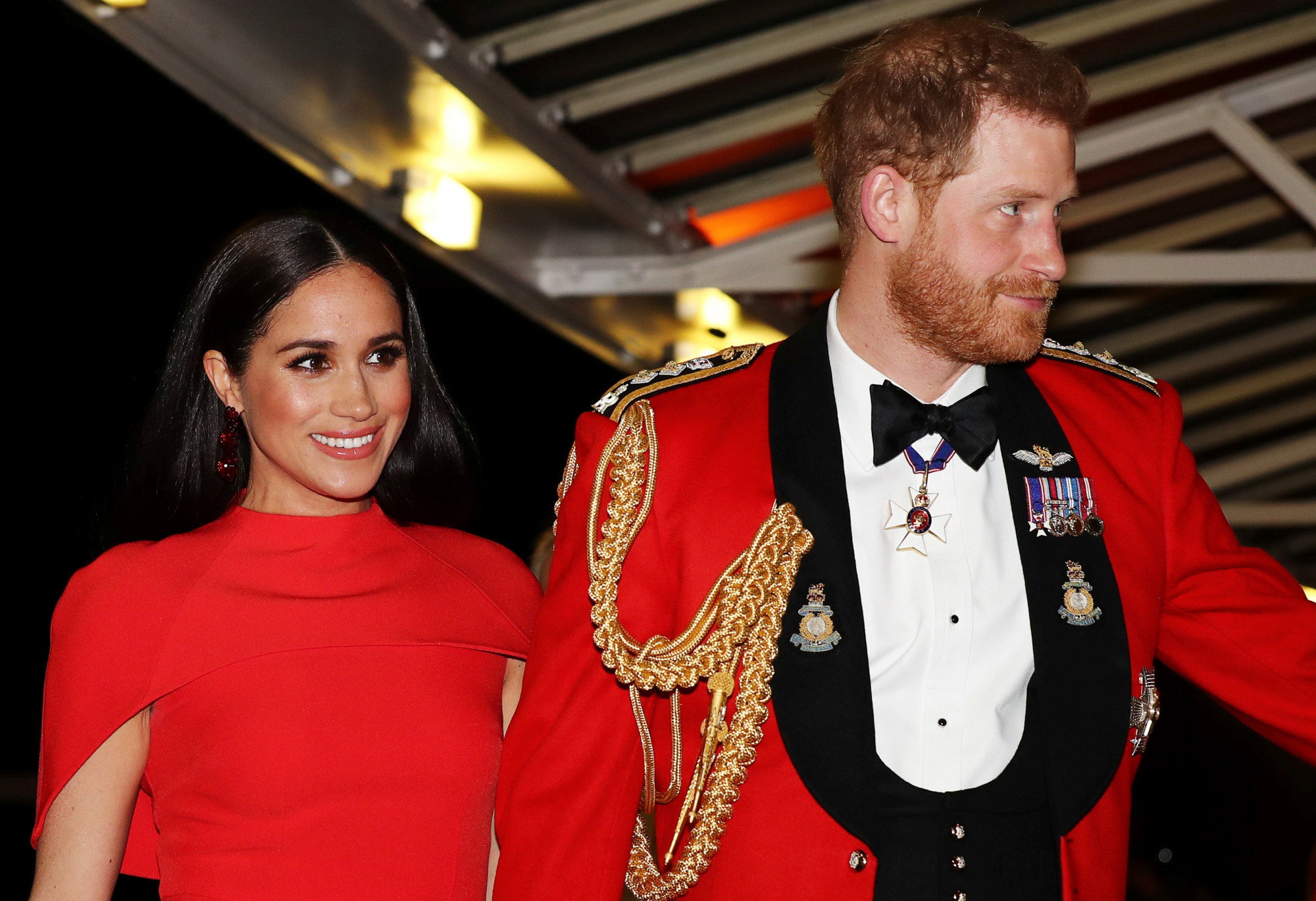 Meghan Markle i Harry na koncercie w Londynie